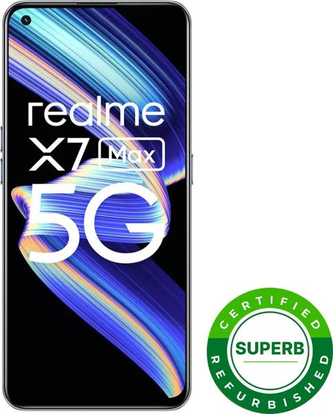 (Refurbished) realme X7 Max (Milky Way, 128 GB)