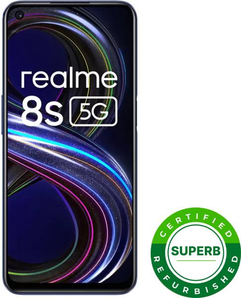 (Refurbished) realme 8s 5G (Universe Blue, 128 GB)