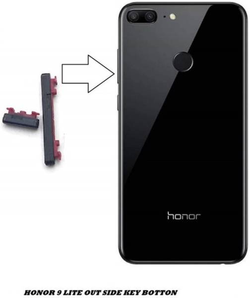 RODIAN Outkey Black honor 9 lite Side Key / Power & Volume Key / Power ON/OFF Button 9 LITE - BLACK Power ON/OFF Button