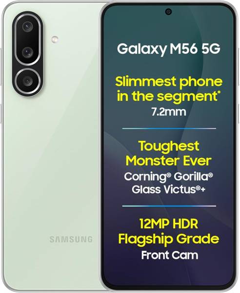 SAMSUNG M56 5G (Light Green, 256 GB)