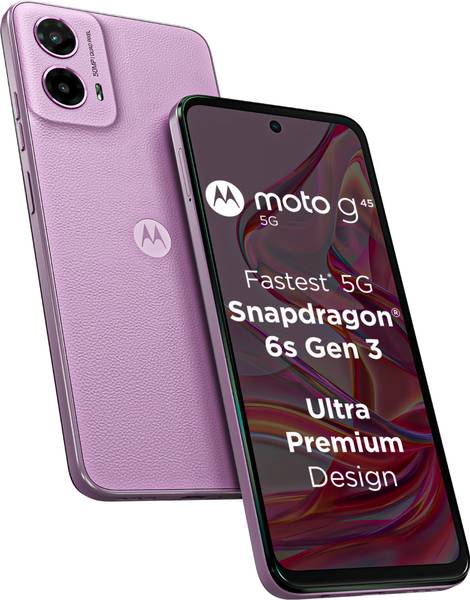 Motorola g45 5G (Pink Lavender, 128 GB)