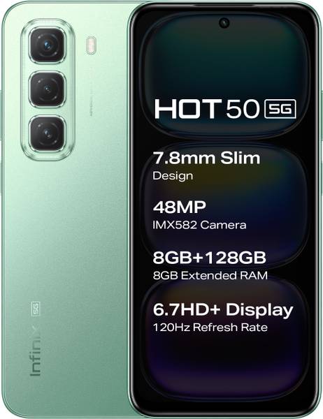 Infinix Hot 50 5G (Sage Green, 128 GB)