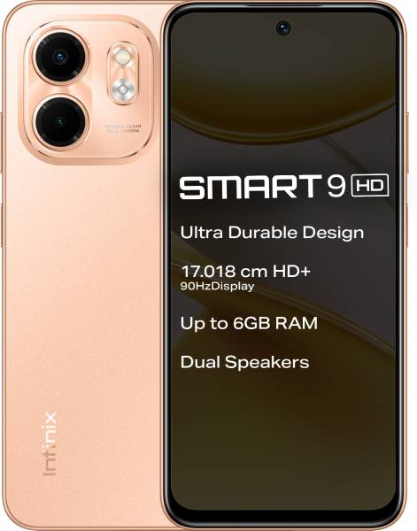 Infinix SMART 9 HD (Coral Gold, 64 GB)