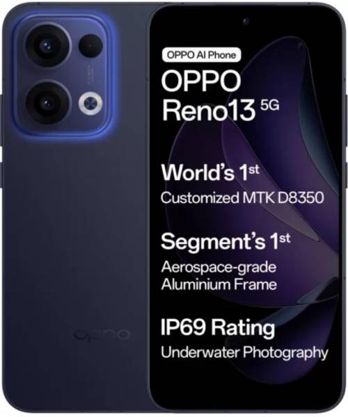 OPPO Reno13 5G (LUMINOUS BLUE, 128 GB)