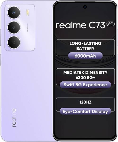 realme C73 5G (Crystal Purple, 128 GB)
