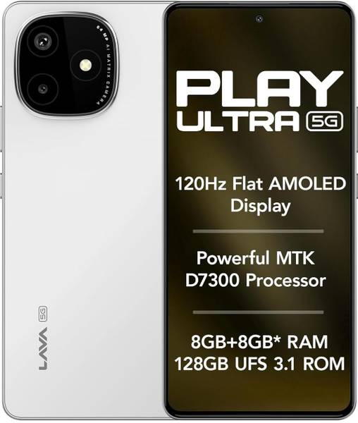 LAVA Play Ultra 5G (Arctic Frost, 128 GB)