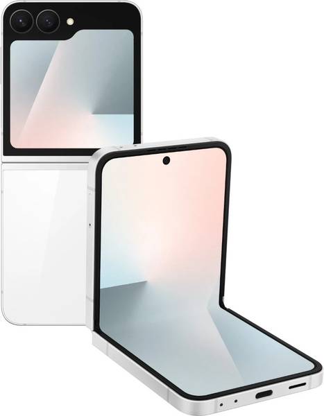 Samsung Galaxy Z Flip7 FE 5G (White, 128 GB)