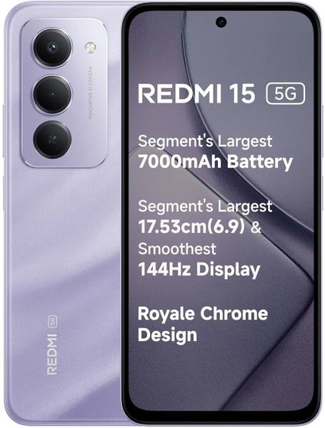 REDMI 15 5G (Sandy Purple, 128 GB) - Price History
