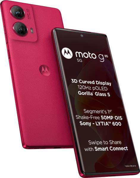 Motorola G85 5G (Viva Magenta, 128 GB)