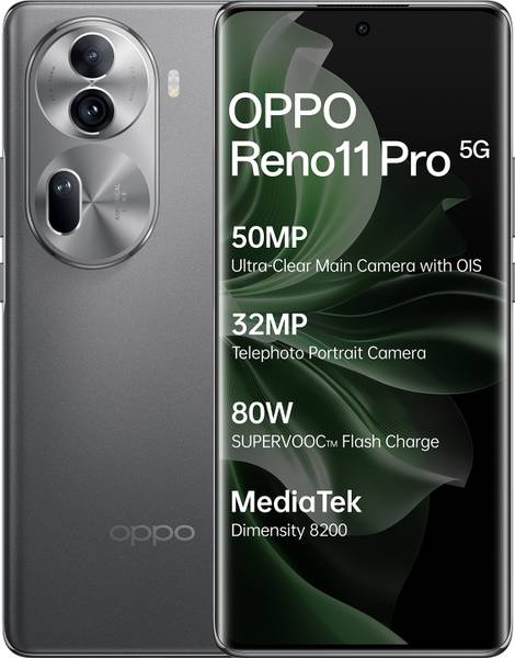 OPPO Reno 11 Pro 5G (Rock Grey, 256 GB)
