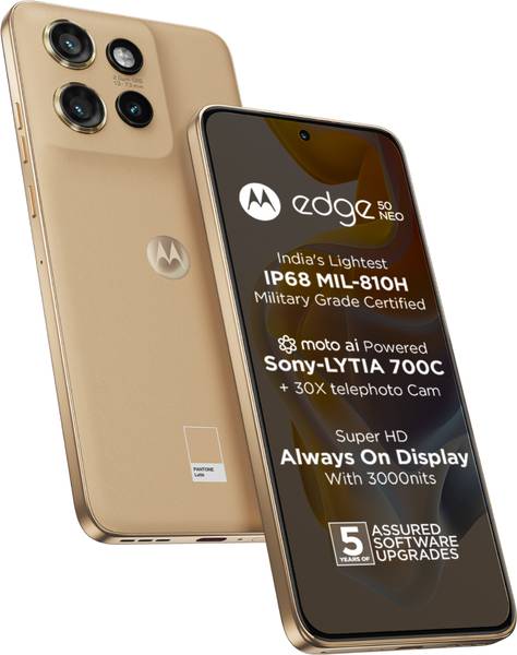 MOTOROLA Edge 50 Neo (PANTONE Latte, 256 GB)