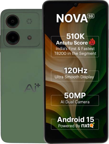 Ai+ Nova 5G (Green, 128 GB)