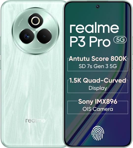 realme P3 Pro 5G (Nebula Glow, 256 GB)