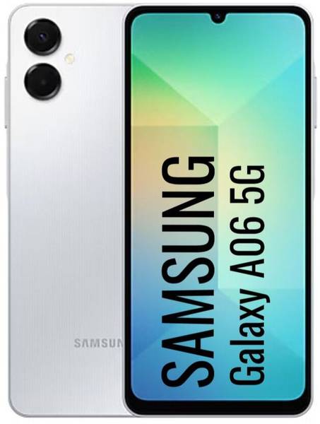 SAMSUNG Galaxy A06 5G (Light Gray, 128 GB)