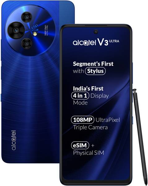 Alcatel V3 Ultra 5G (Hyper Blue, 128 GB)