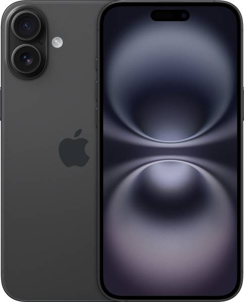 Apple iPhone 16 Plus (Black, 128 GB)