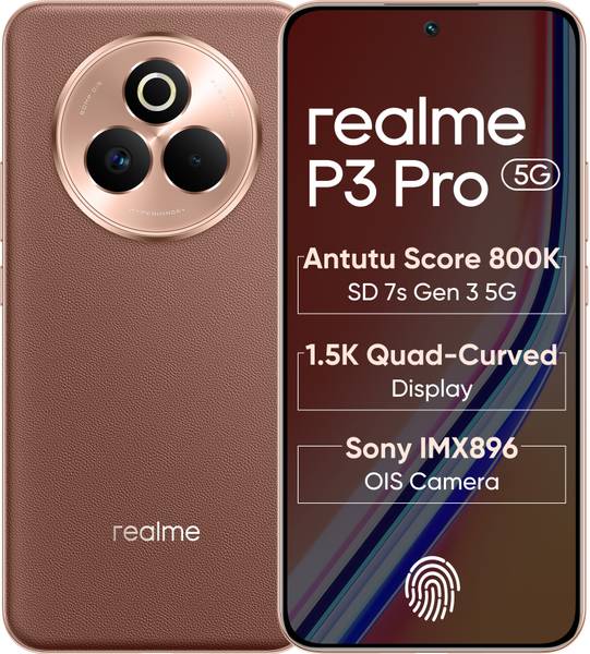 realme P3 Pro 5G (Saturn Brown, 256 GB)