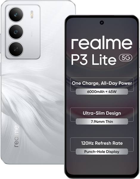 realme P3 Lite 5G (Lily White, 128 GB)