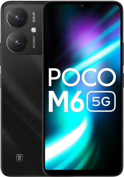 POCO M6 5G (Galactic Black, 64 GB)