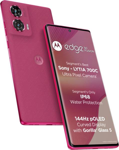 Motorola Edge 50 Fusion (Hot Pink, 128 GB)