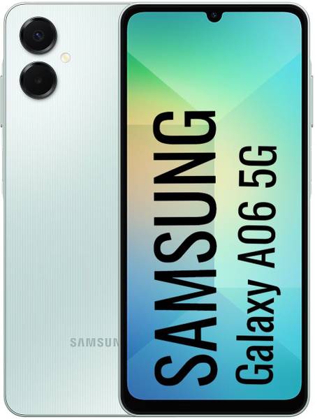 SAMSUNG Galaxy A06 5G (Light Green, 128 MB)