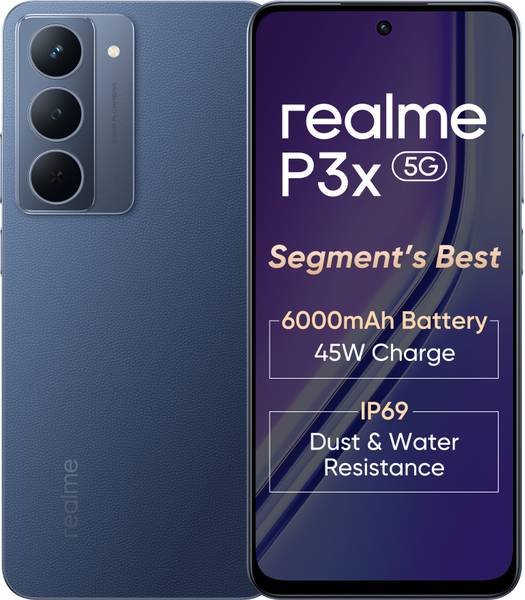 realme P3x 5G (Midnight Blue, 128 GB)
