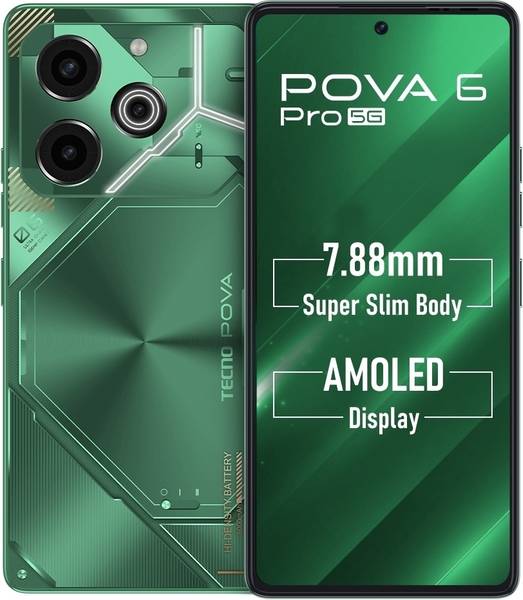 Tecno Pova 6 Pro 5G (Comet Green, 256 GB)