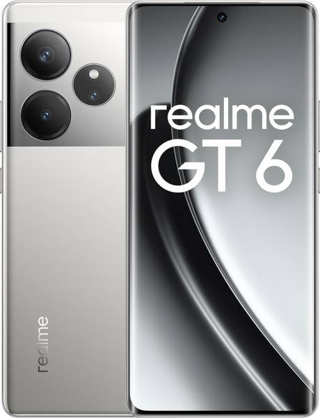 realme GT 6 (Fluid Silver, 256 GB)