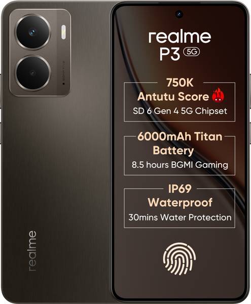 realme P3 5G (Comet Grey, 128 GB)