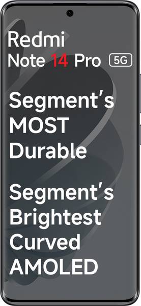 REDMI Note-14 Pro 5G (Titan Black, 256 GB)