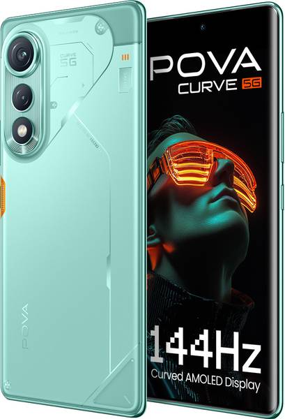 Tecno Pova Curve 5G (Neon Cyan, 128 GB)