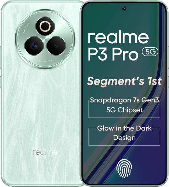 realme P3 Pro 5G (Nebula Glow, 128 GB)
