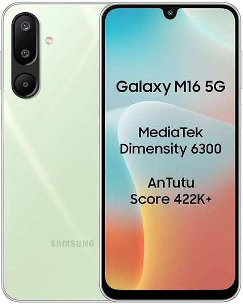 SAMSUNG Galaxy M16 5G (Mint Green, 128 GB)