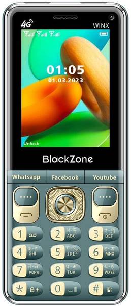 BlackZone WINX 4G Volte with 2.8 Inch keypad ,Touch Screen & Support all Android Features
