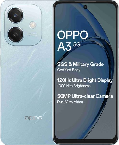 OPPO A3 5G (Ocean Blue, 128 GB)