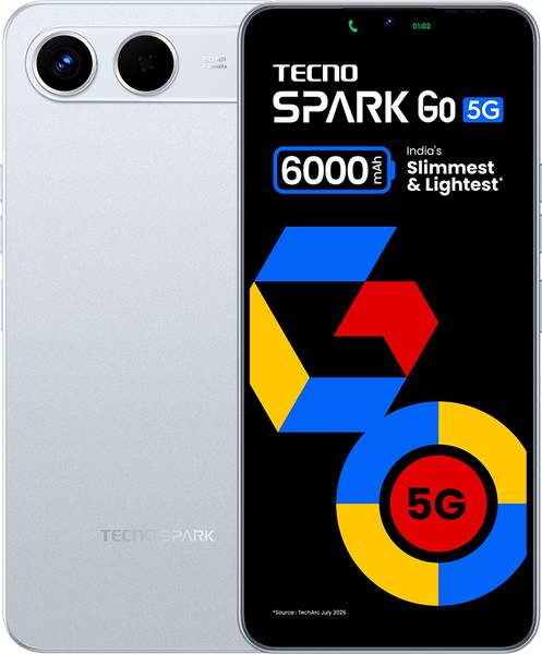 Tecno Spark Go 5G (Sky Blue, 128 GB)
