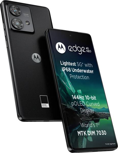 MOTOROLA Edge 40 Neo (Black Beauty, 128 GB)