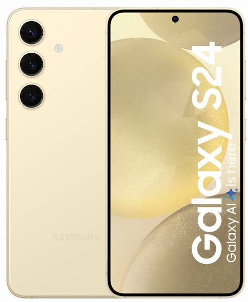 SAMSUNG Galaxy S24 5G (Amber Yellow, 256 GB)