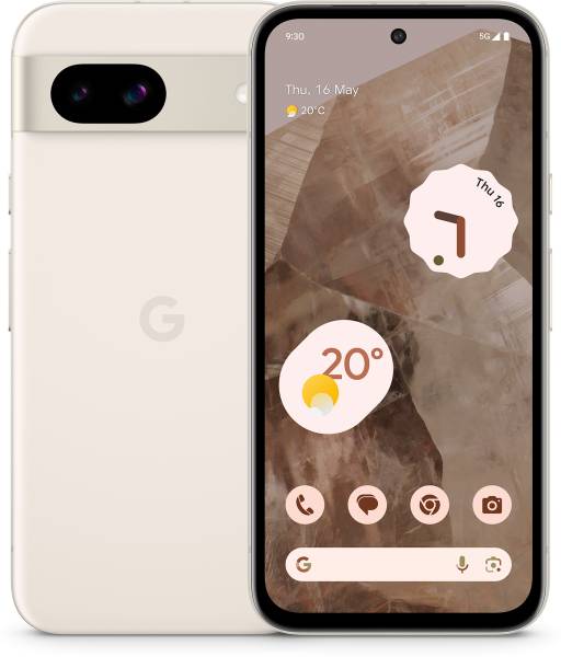 Google Pixel 8a (Porcelain, 128 GB)