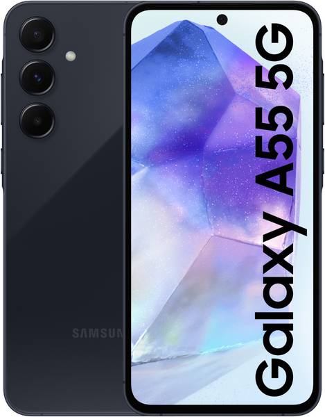 SAMSUNG Galaxy A55 5G (Awesome Navy, 128 GB)