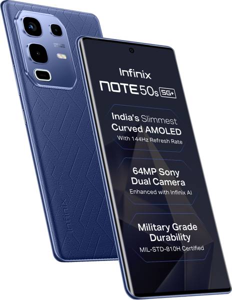 Infinix Note 50s 5G+ (Marine Drift Blue, 256 GB)