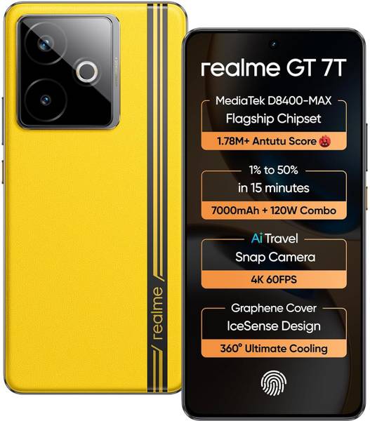 realme Gt 7T (Racing Yellow, 256 GB)