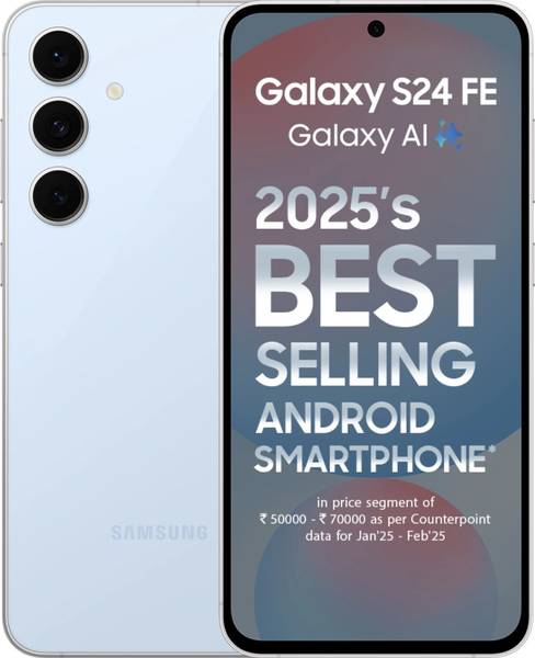 Samsung Galaxy S24 FE 5G 128GB Blue – ₹39,999