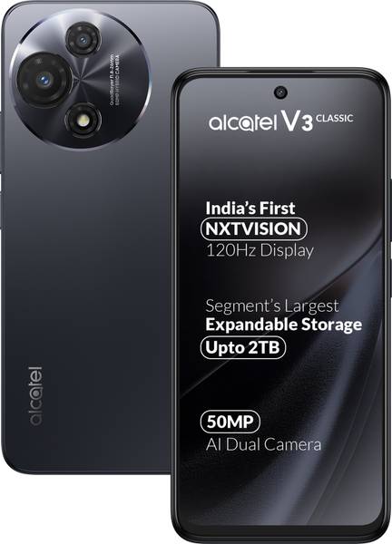 Alcatel V3 Classic 5G (Cosmic Grey, 128 GB)