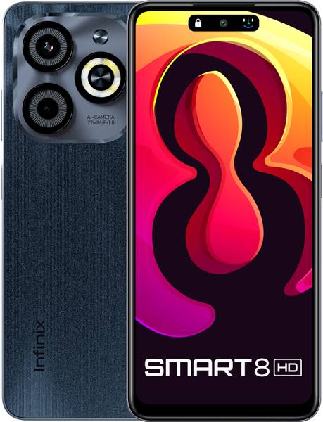 Infinix SMART 8 HD (Timber Black, 64 GB)