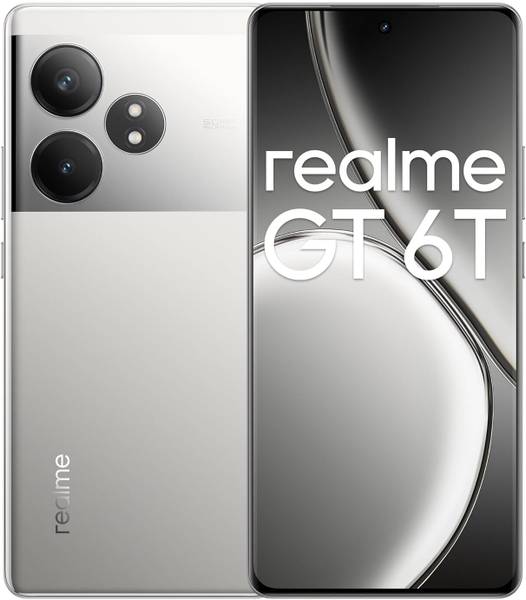 realme GT 6T 5G (Fluid Silver, 128 GB)