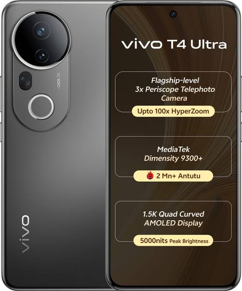 vivo T4 Ultra 5G (Meteor Grey, 256 GB)