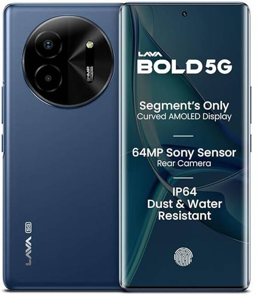 LAVA BOLD 5G (SAPPHIRE BLUE, 128 GB)