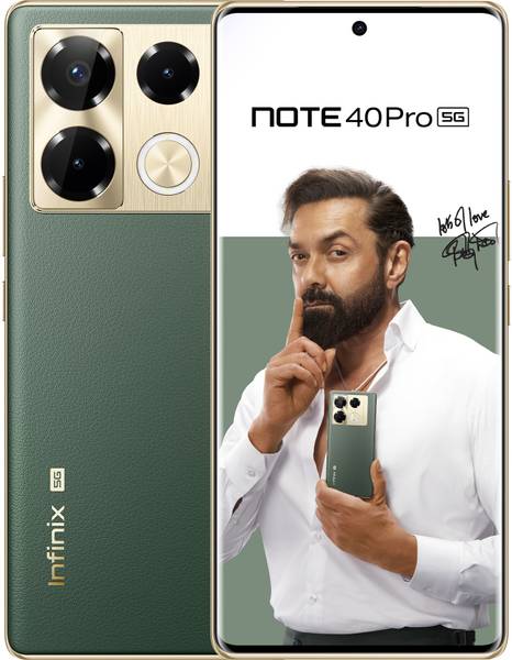 Infinix Note 40 Pro 5G (Vintage Green, 256 GB)