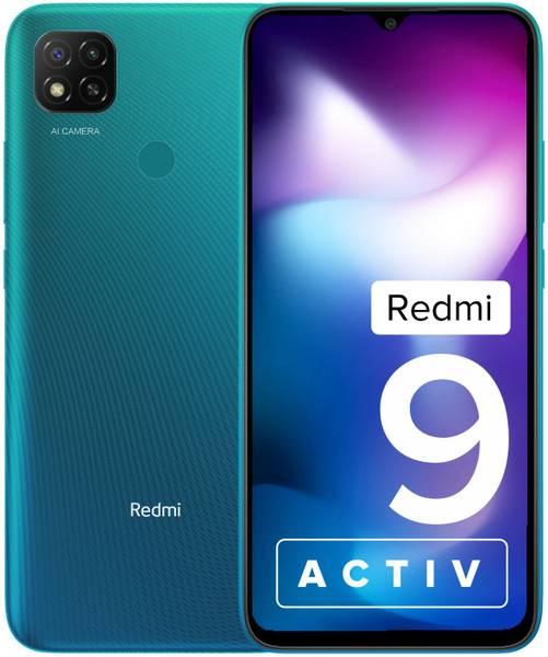 REDMI 9 Activ (Coral Green, 128 GB)  (6 GB RAM)